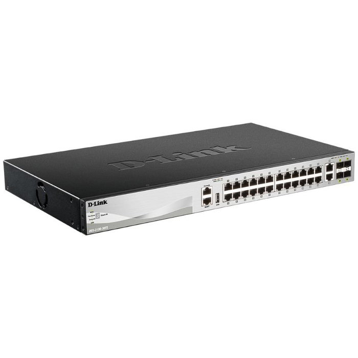 D-Link DGS-3130-30S/E Switch Gestionado L3 con 30 Puertos D-Link DGS-3130-30S/E Switch Gestionado L3 con 30 Puertos